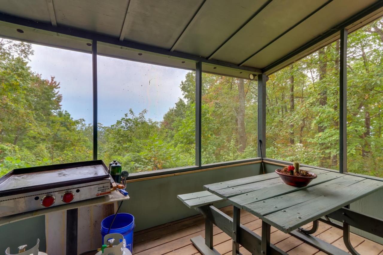 Mountaintop Ellijay Cabin With Private Hot Tub Екстериор снимка